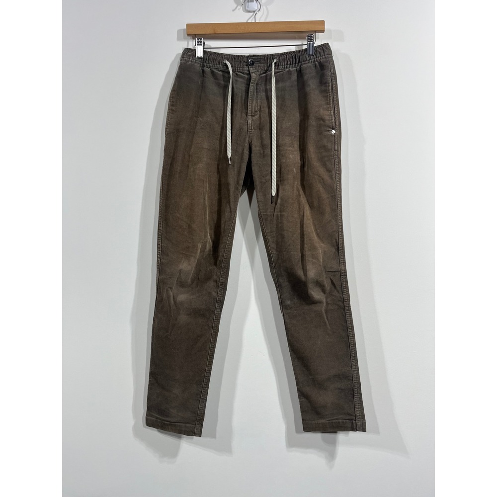 Vuori Mens Optimist Corduroy Drawstring Pants Straight Leg Small Outdoors Hiking